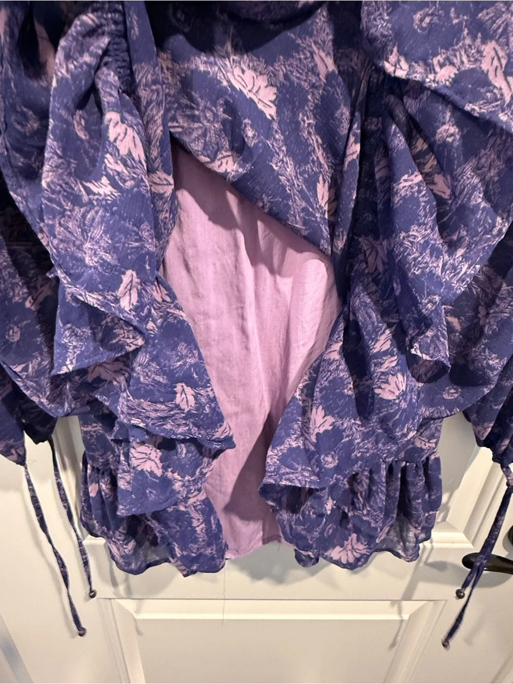Free People Purple These Dreams Mini Dress - Picture 5 of 8